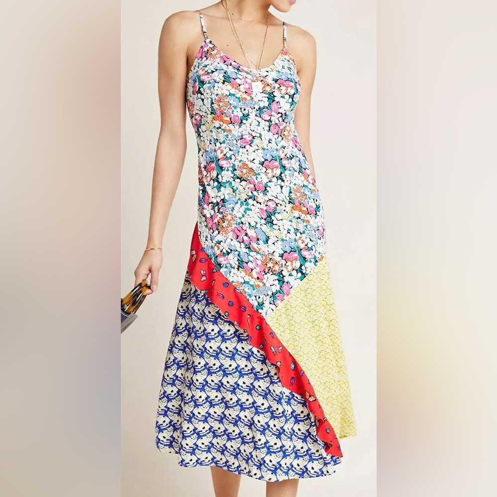 Anthropology Pattern Women’s Dress